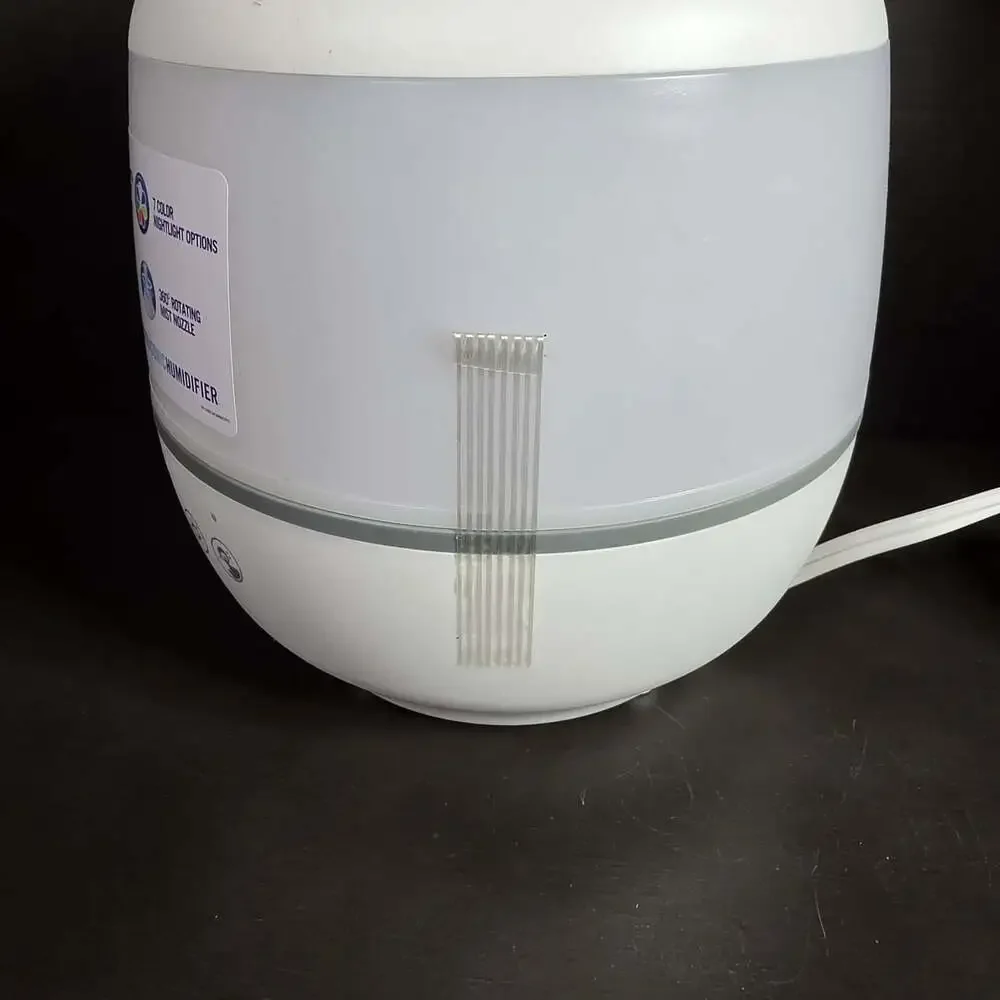 Homedics TotalComfort Cool Mist Ultrasonic Table Top Humidifier - White New Open